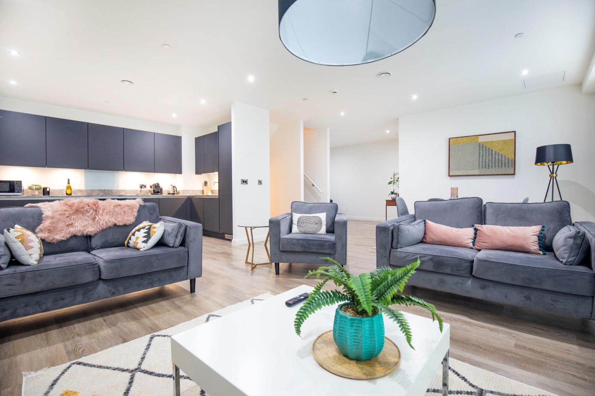 Luxury Free Parking Townhouse Villa Manchester Dış mekan fotoğraf